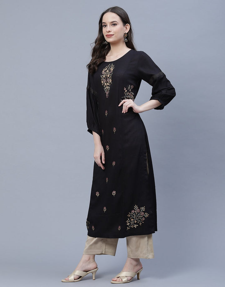 Cotton Embroidered Kurti