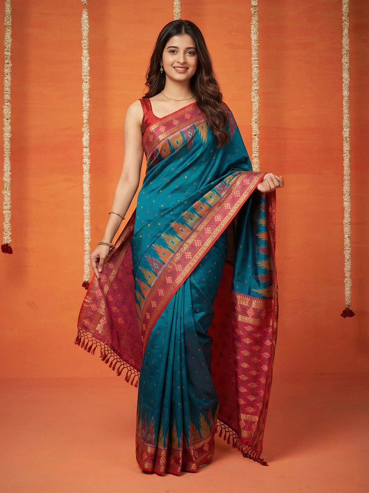 Woven Design Art Silk Saree