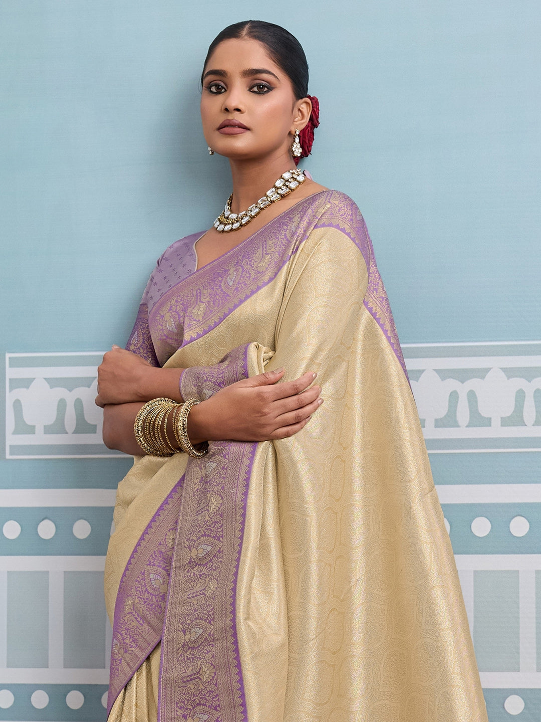 Woven Design Art Silk Saree