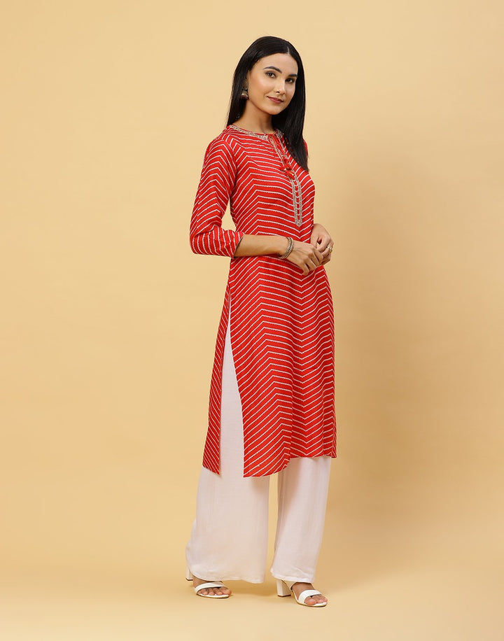 Printed Cotton Muslin Kurti