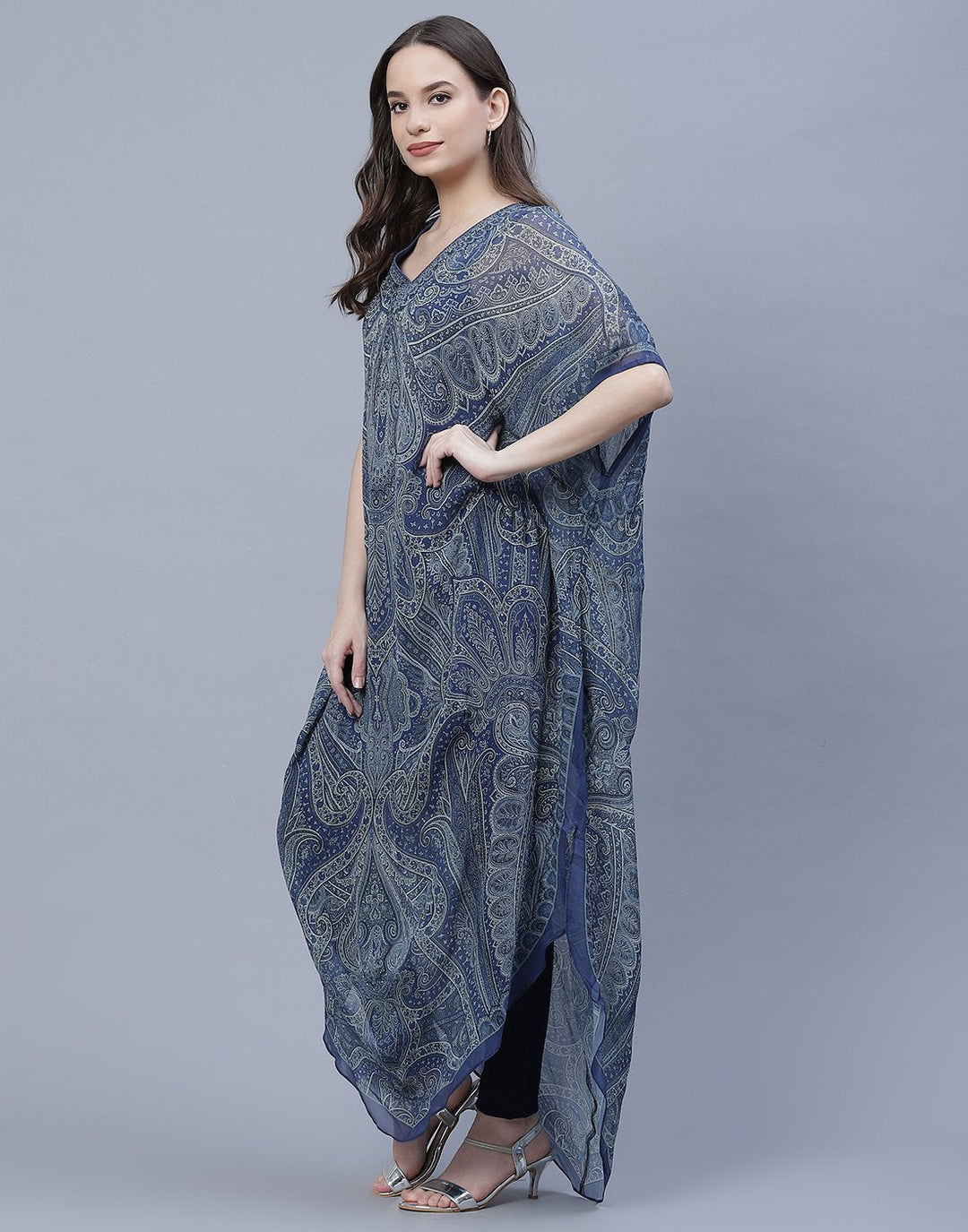 Digital Print Georgette Tunic