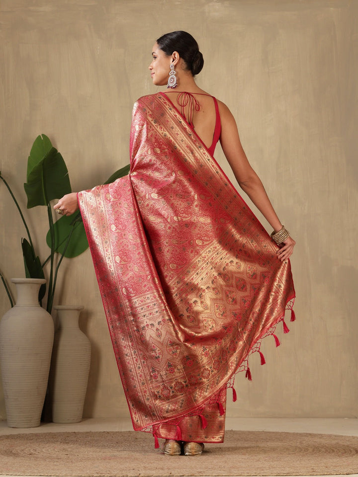 Woven Design Art Silk Saree