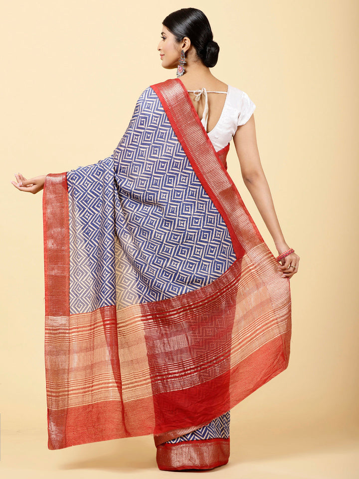 Printed Cotton Saree