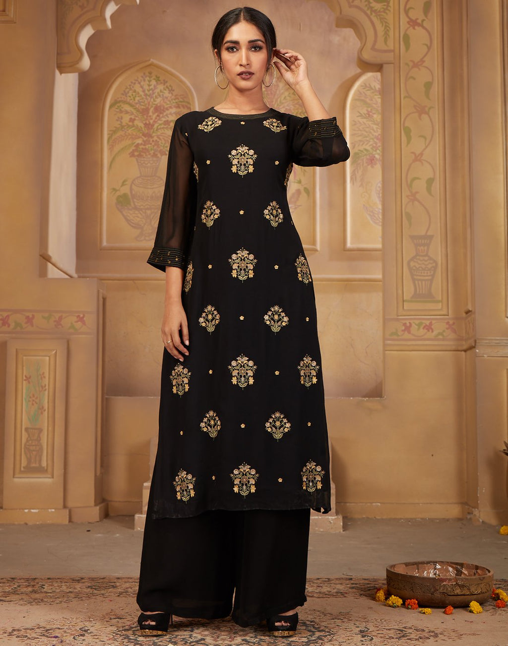 Printed Georgette Kurti