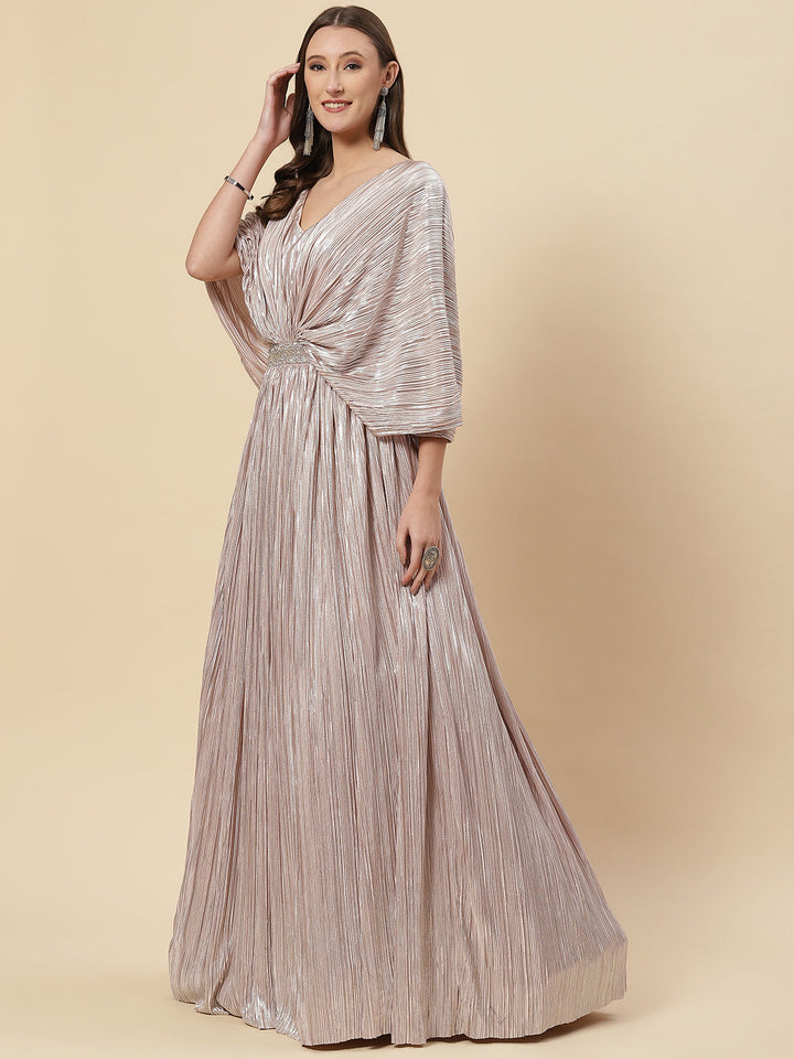 Plain Lycra Gown Dress
