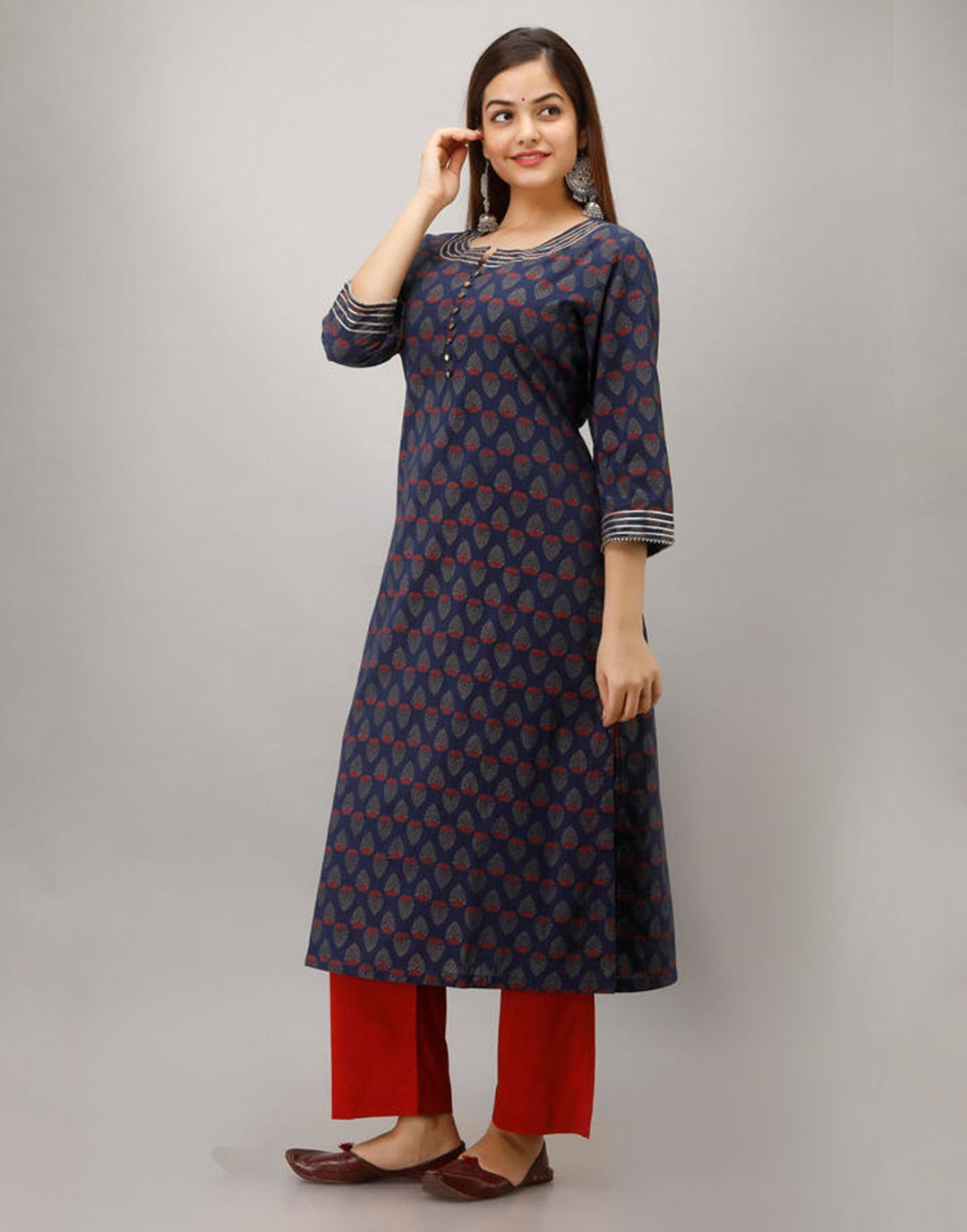 Printed Cotton Kurti