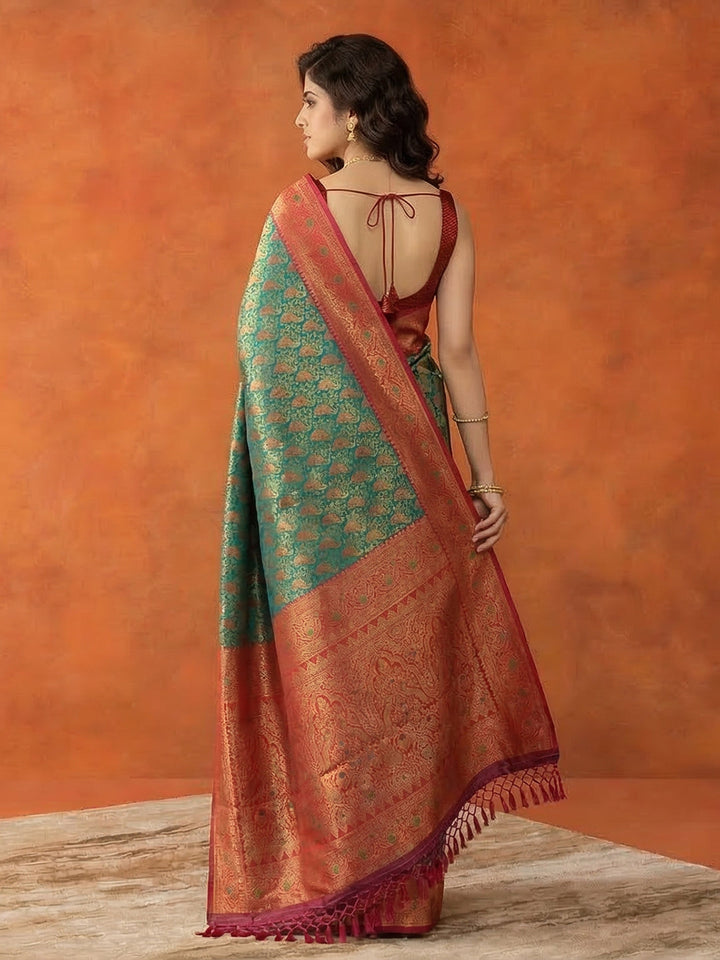 Woven Design Art Silk Saree