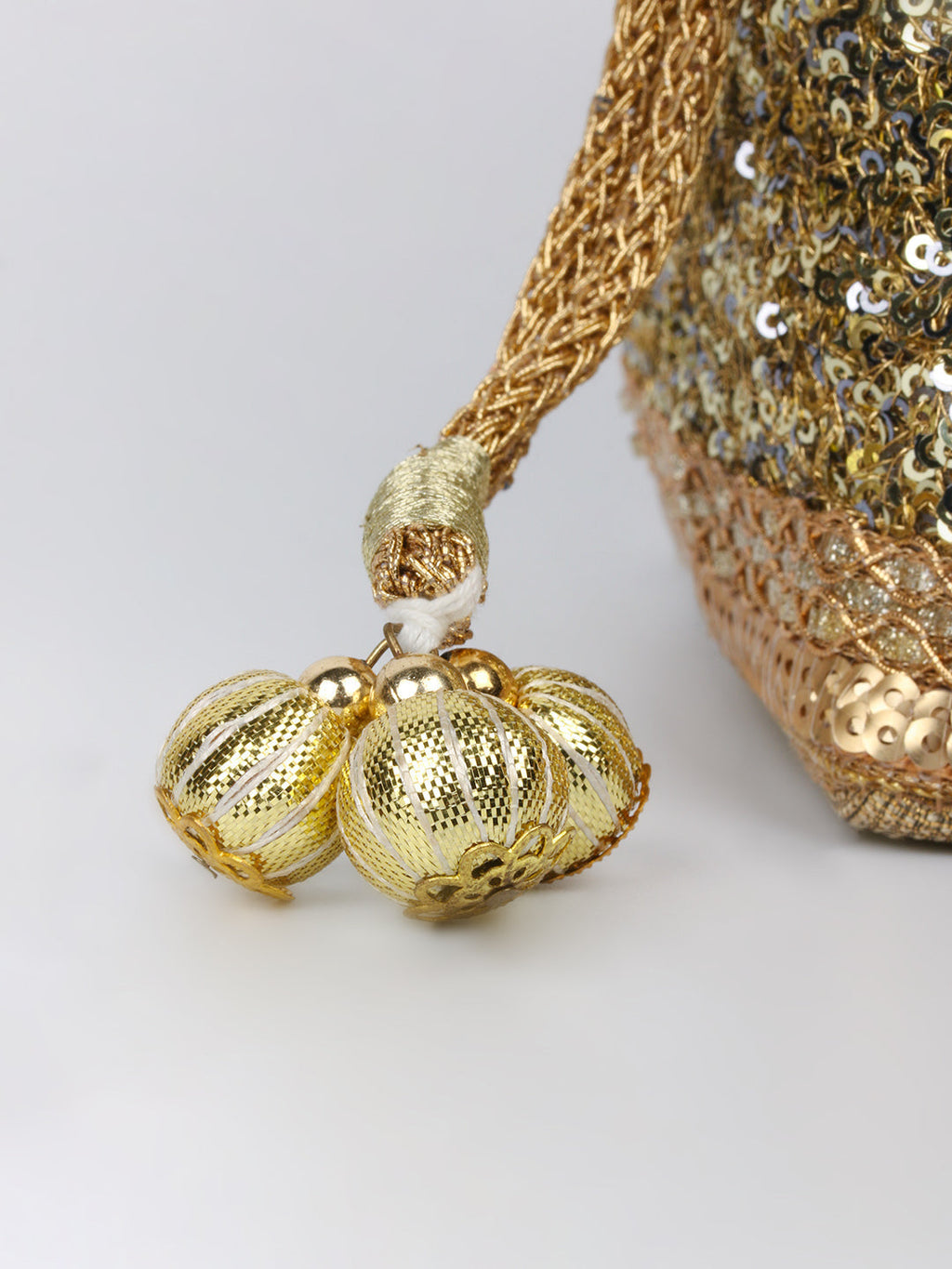 Georgette Golden Potli