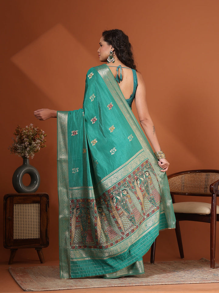 Woven Design Art Silk Saree
