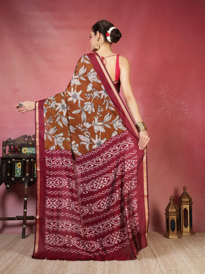 Plain Art Silk Saree