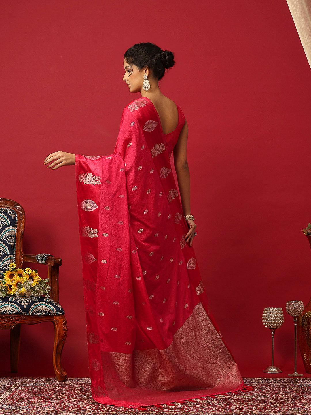 Woven Design Art Silk Saree