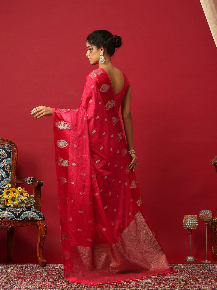 Woven Design Art Silk Saree