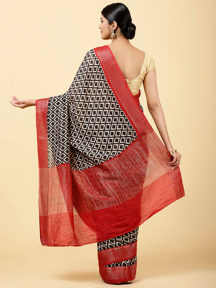 Printed Cotton Saree
