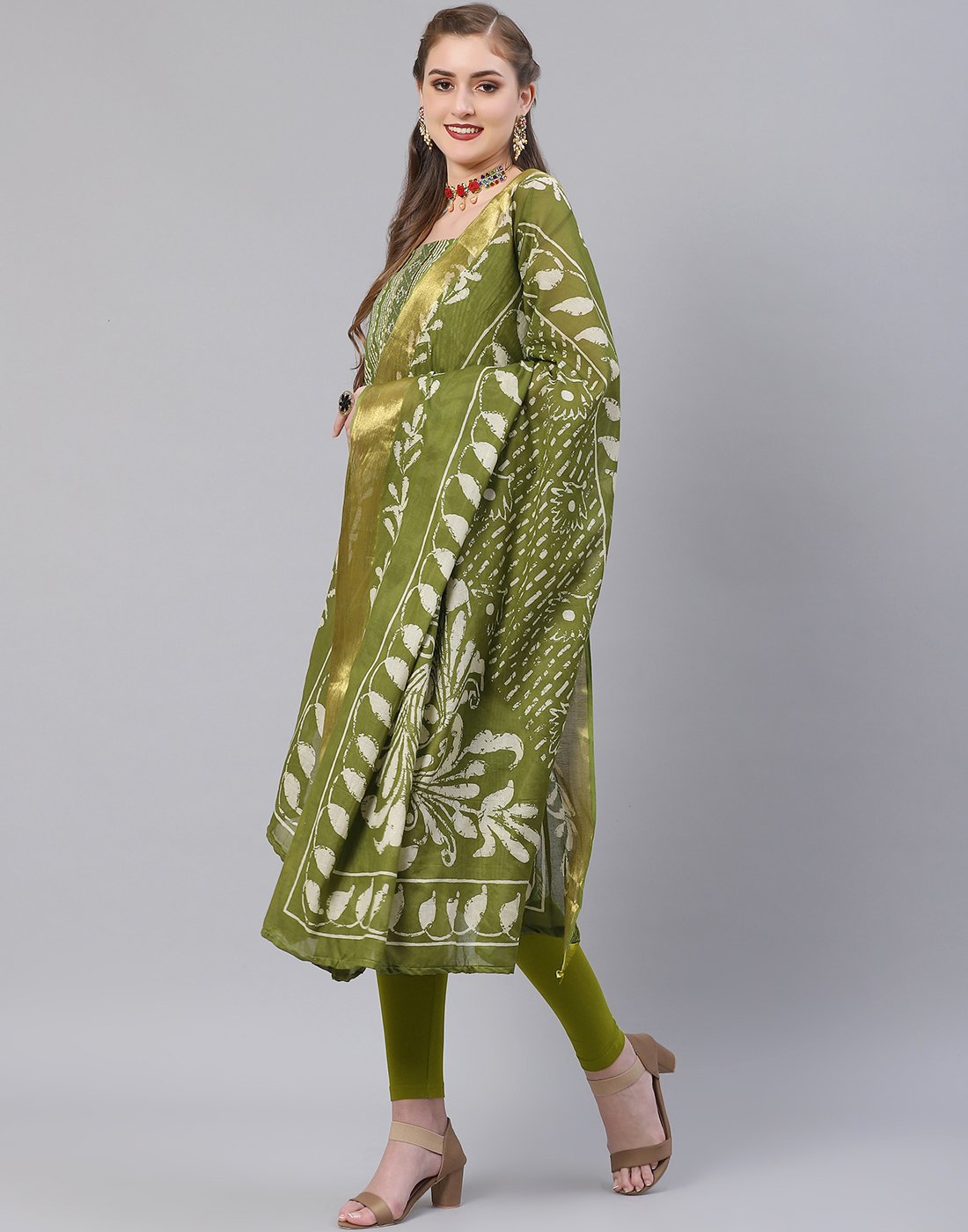 Cotton Printed Suit Piece