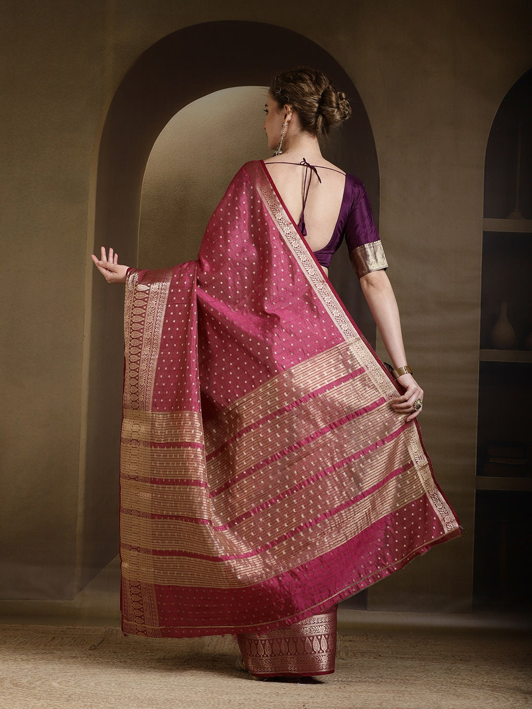 Woven Design Art Silk Saree