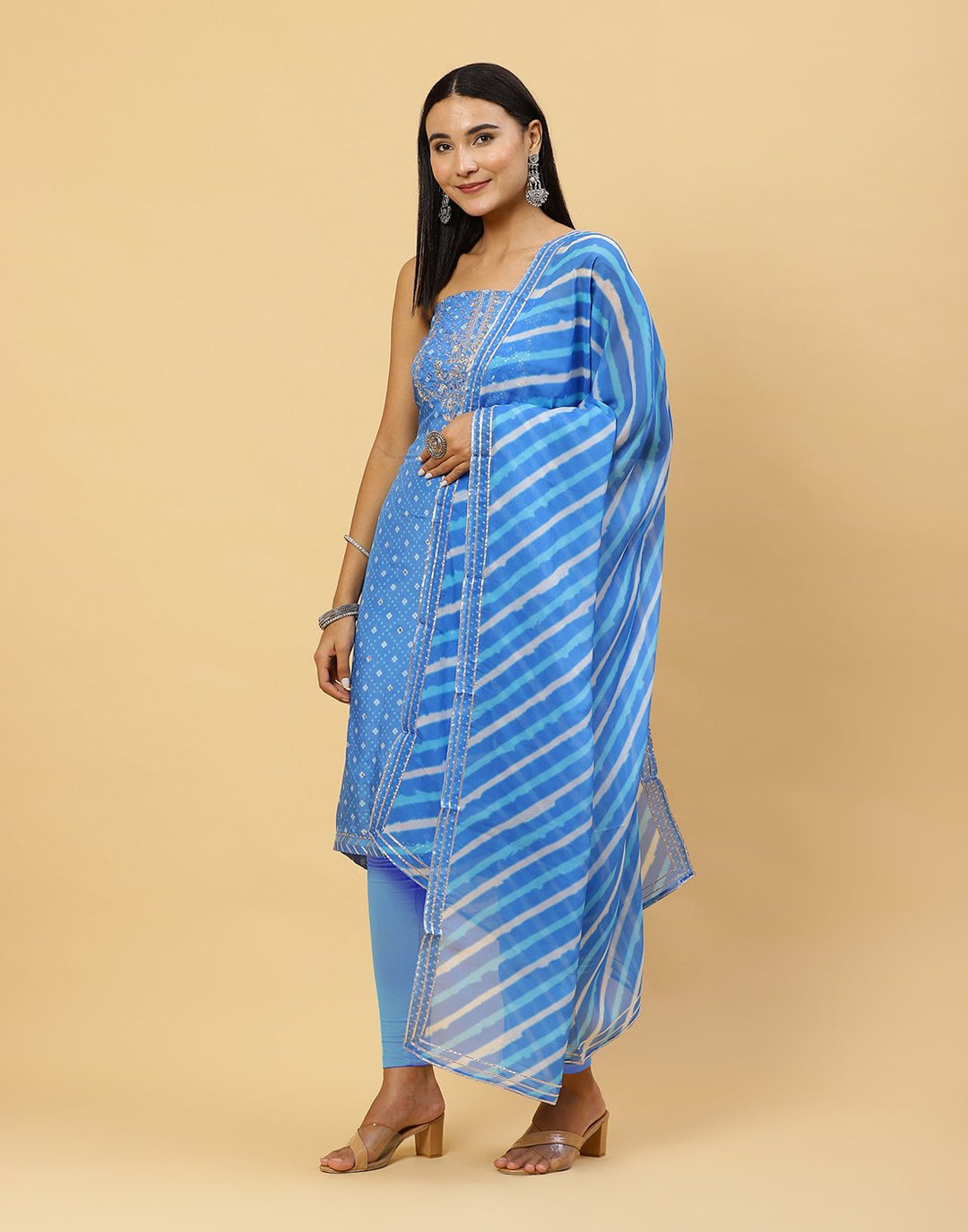 Printed Muslin Suit Piece