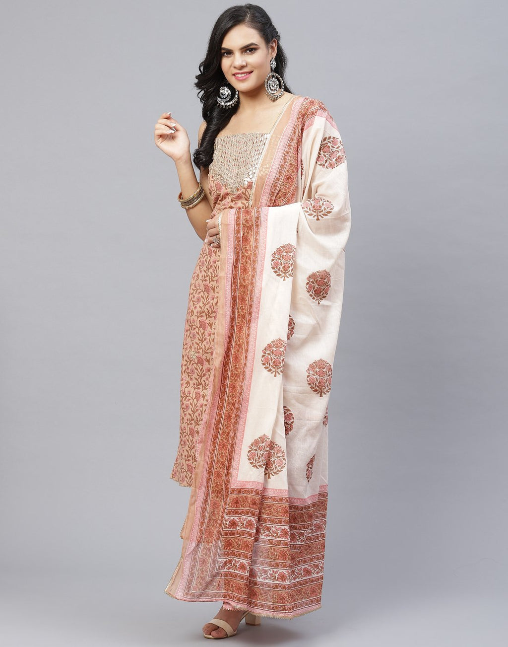 Cotton Printed Suit piece