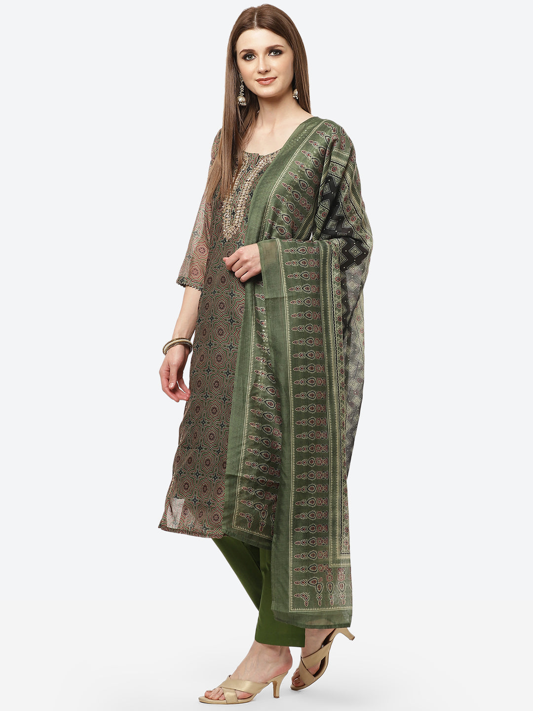 Cotton Printed Salwaar Kameez