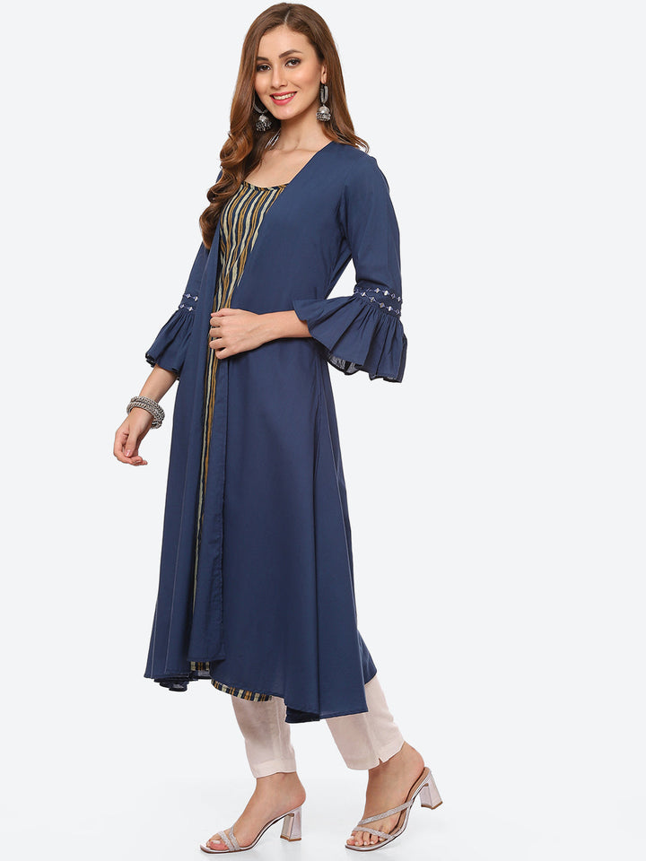 Printed Cotton Double Layered Kurta