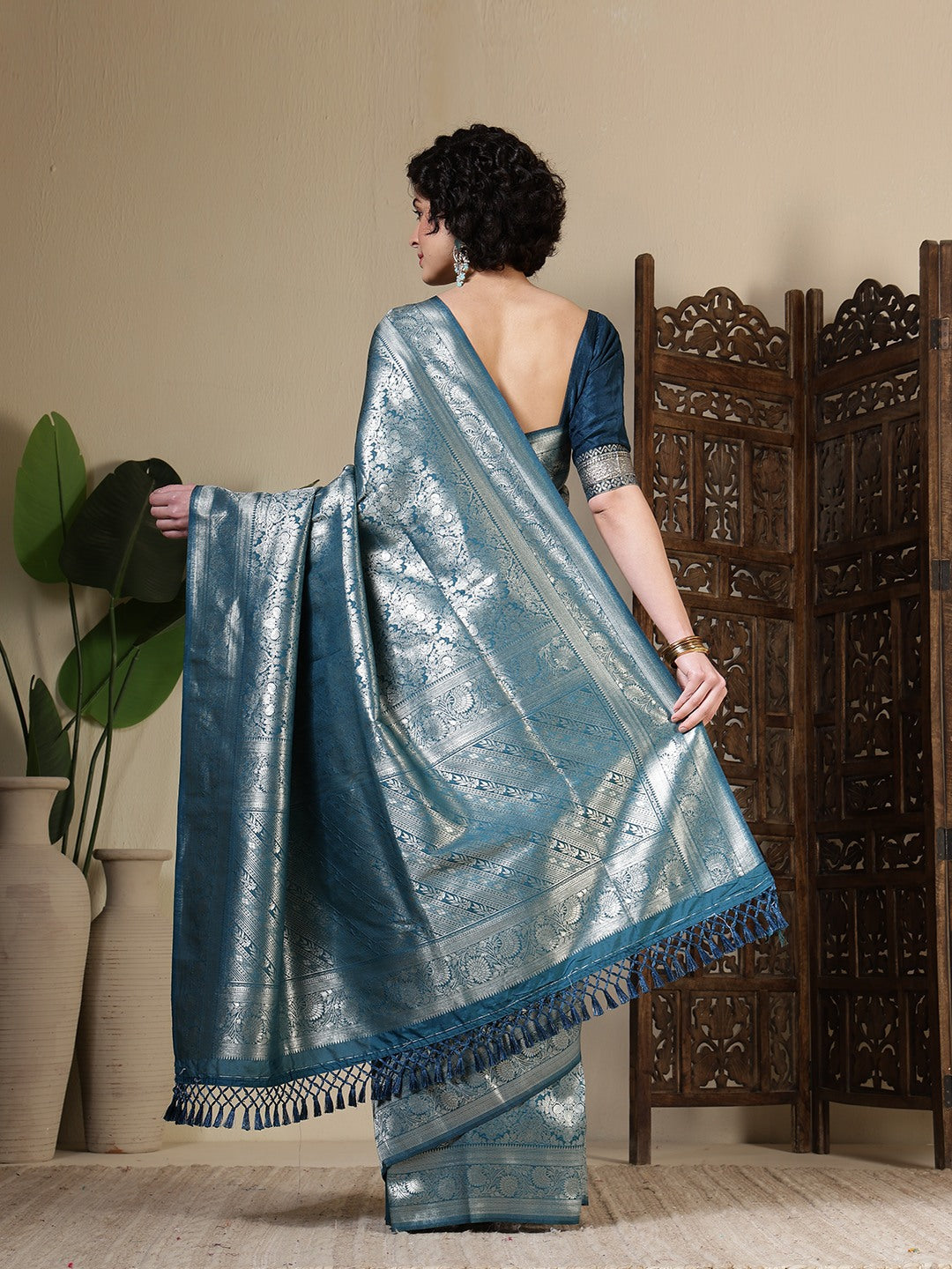 Woven Design Art Silk Saree