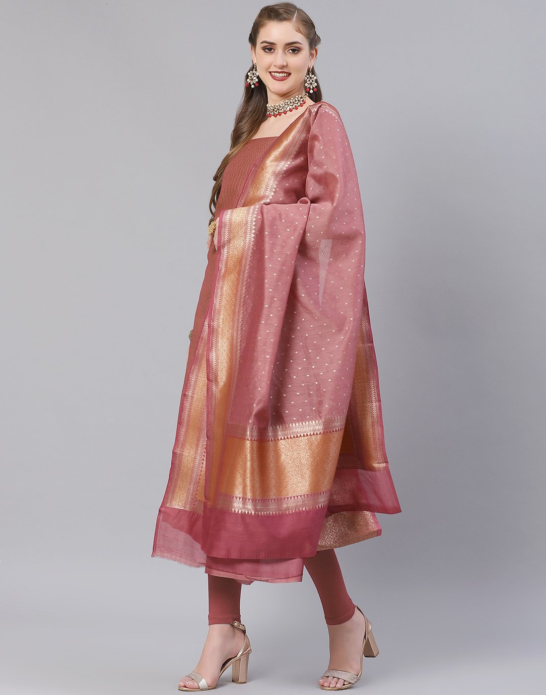 BANARSI BROCADE SUIT SET