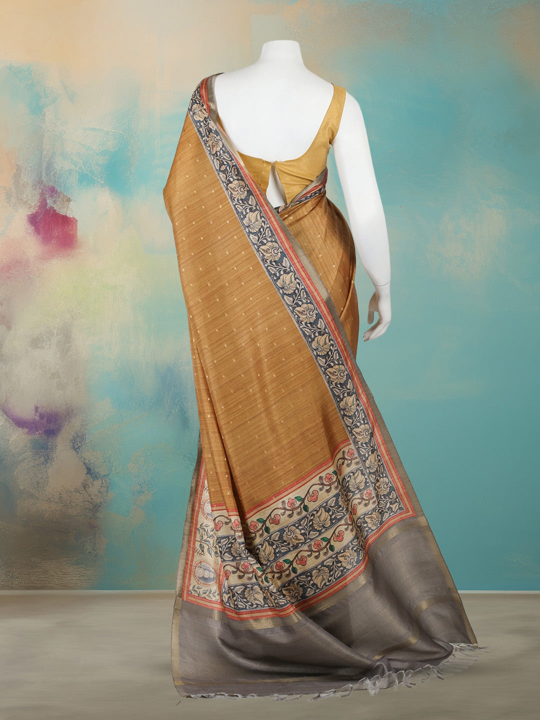 Printed Art Silk Saree