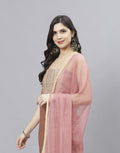 Chanderi Embroidered Suit piece