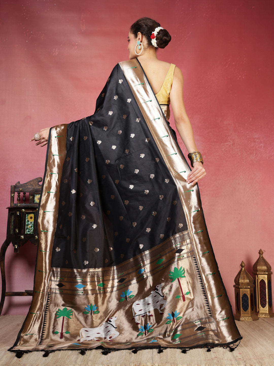 Woven Design Art Silk Saree
