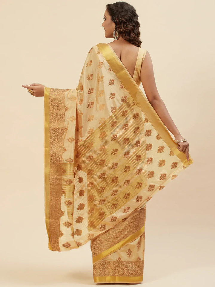 Zari Booti Handloom Woven Saree