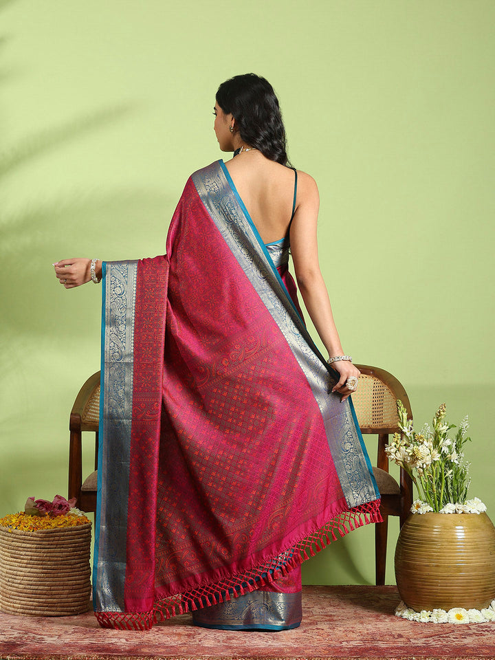 Woven Design Art Silk Saree