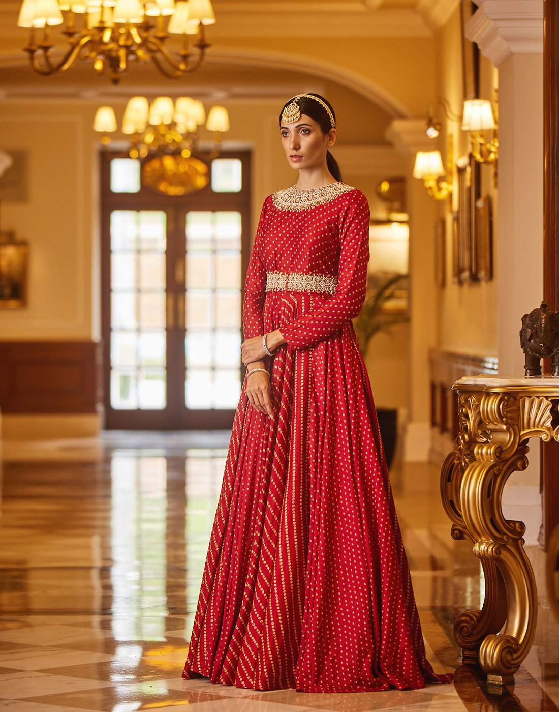 Embroidered Art Handloom Dupion Salwar Kameez Stitched Suit With Net Dupatta