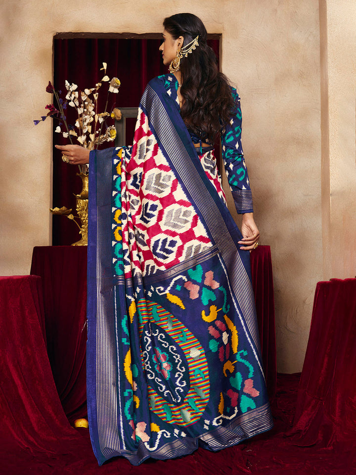 Printed Art Silk Saree