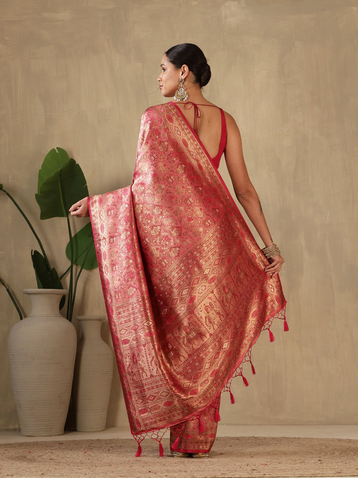 Woven Design Art Silk Saree