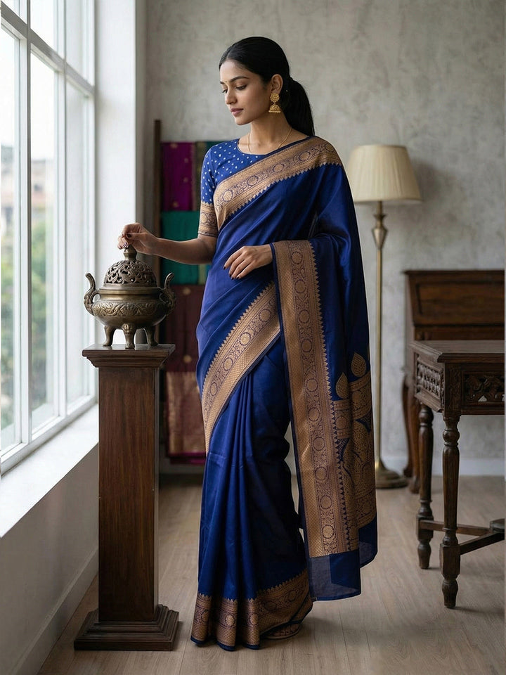 Woven Design Art Silk Saree