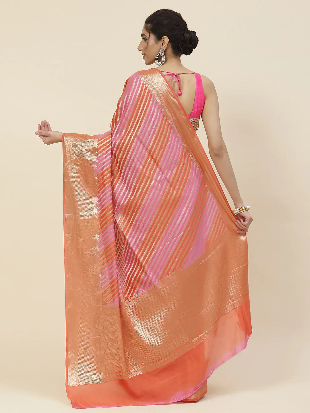 Zari Jaal Zari Jaal Woven Saree