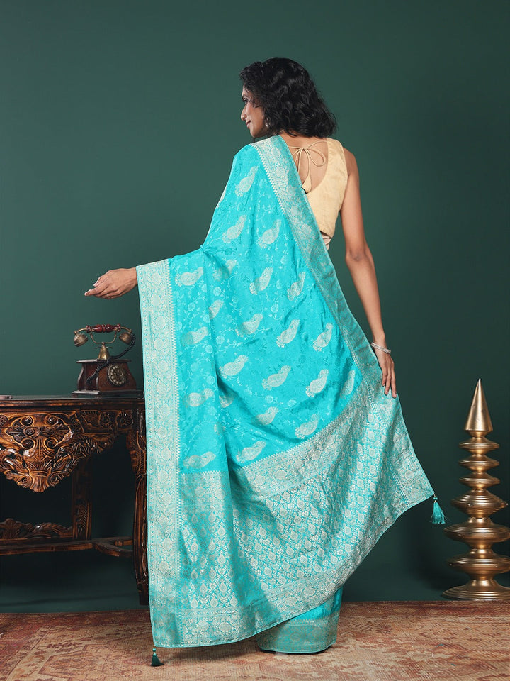 Woven Design Dola Silk Saree