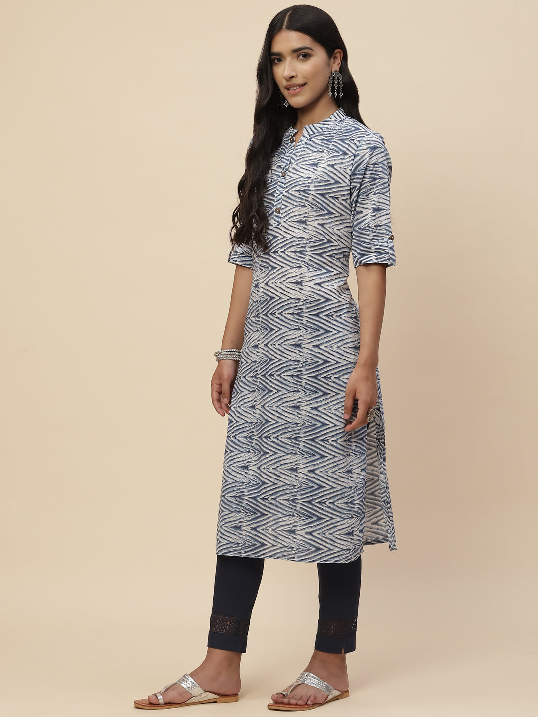 Printed Cotton Kurta