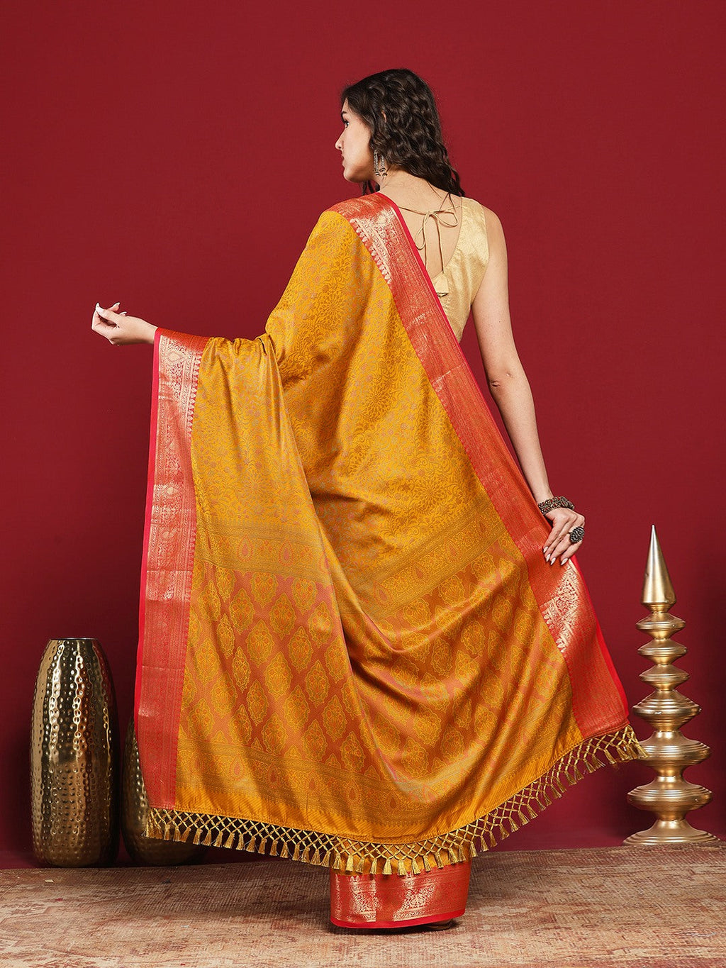 Woven Design Art Silk Saree