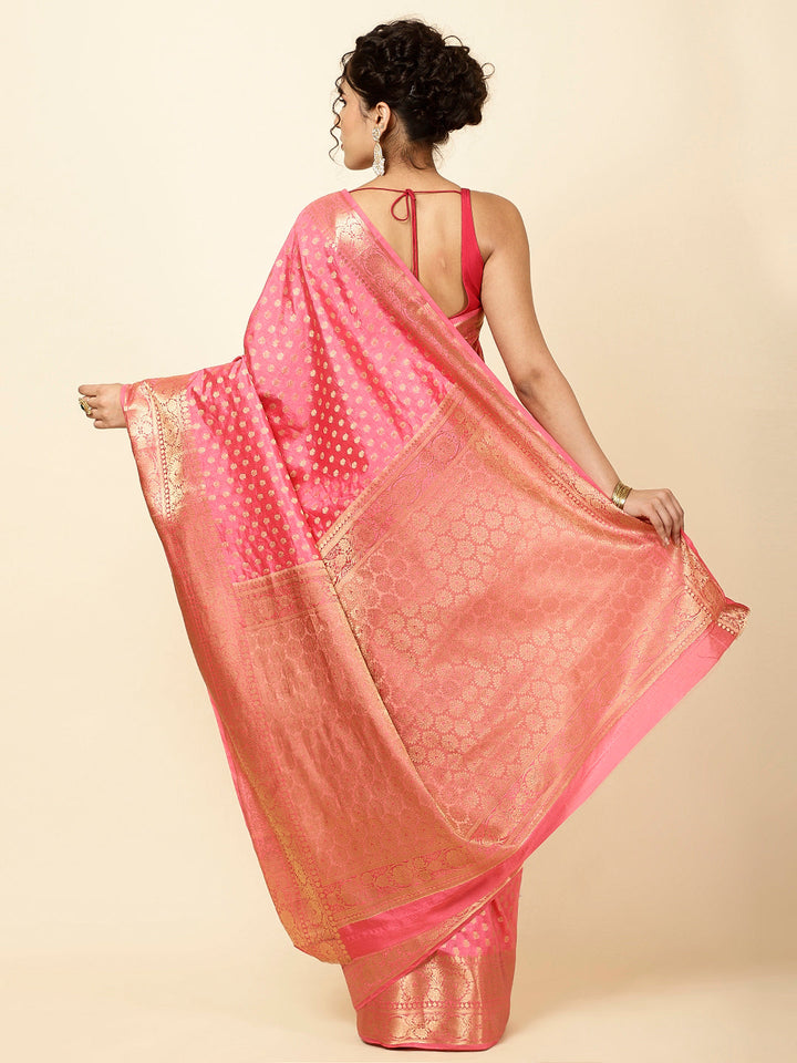 Zari Border Woven Handloom Saree
