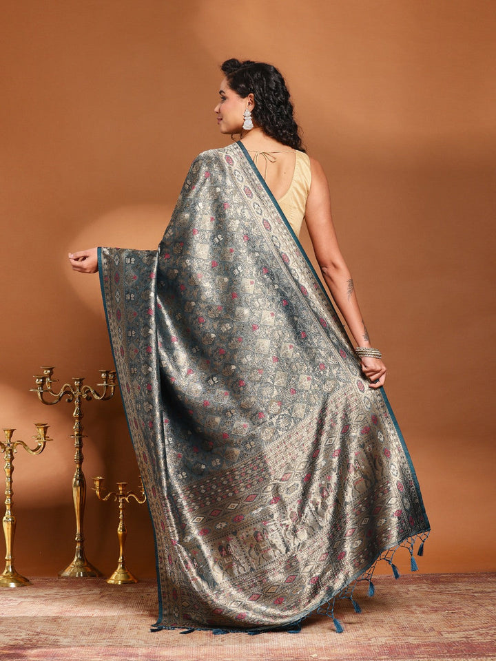 Woven Design Art Silk Saree