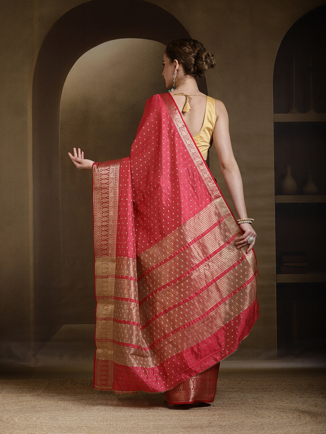 Woven Design Art Silk Saree