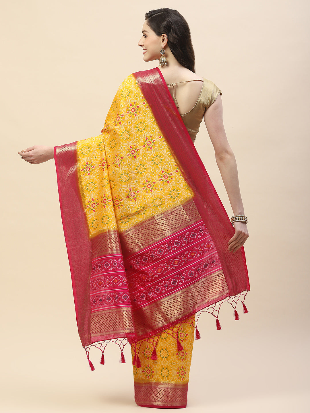 Patola Woven Handloom Saree