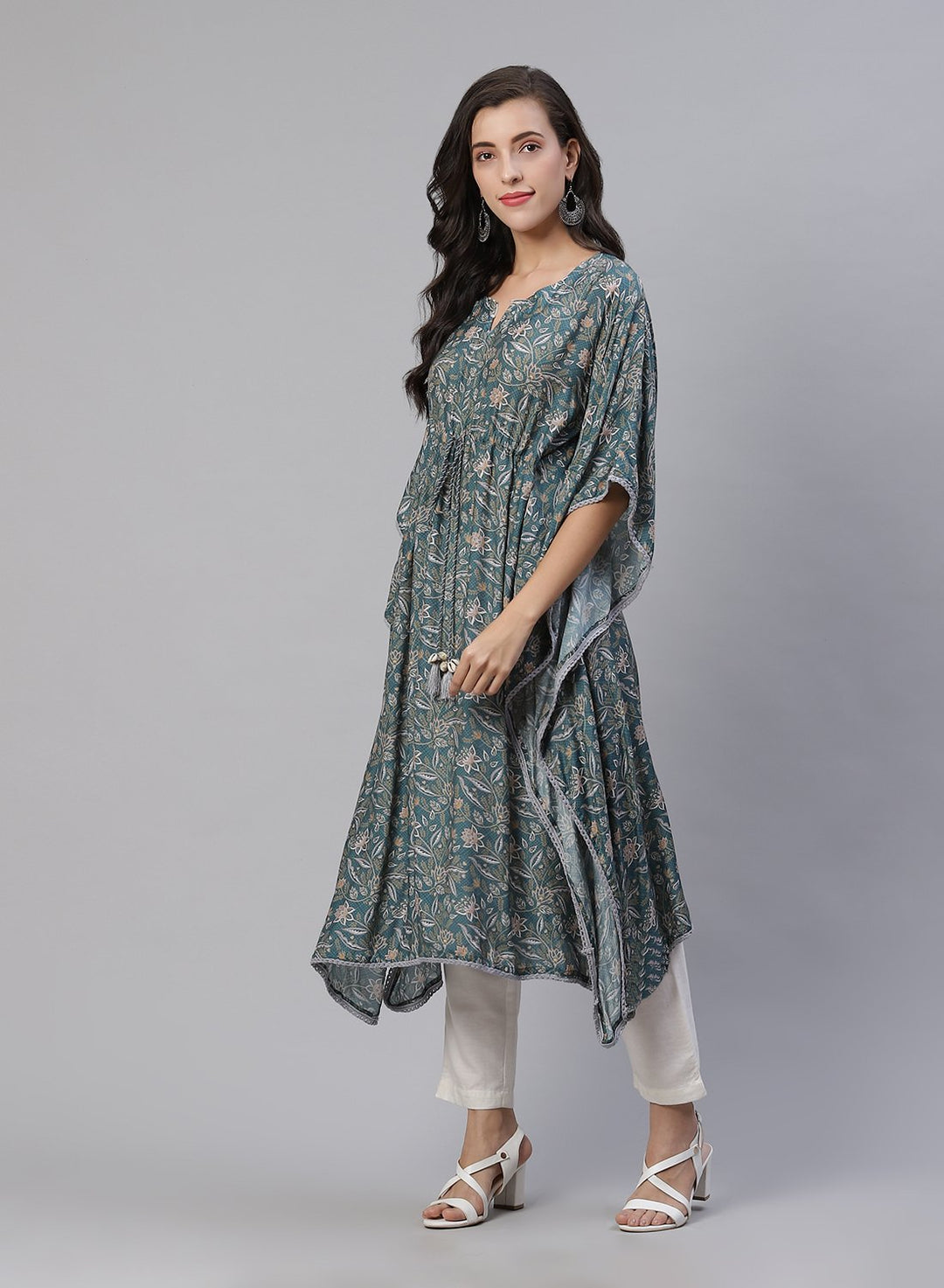 Printed Cotton Kaftan