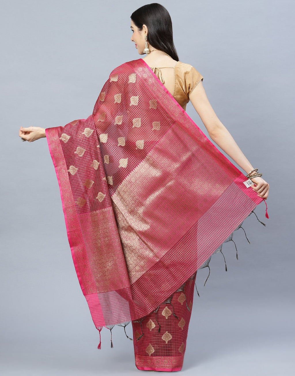 Cotton Chanderi Saree