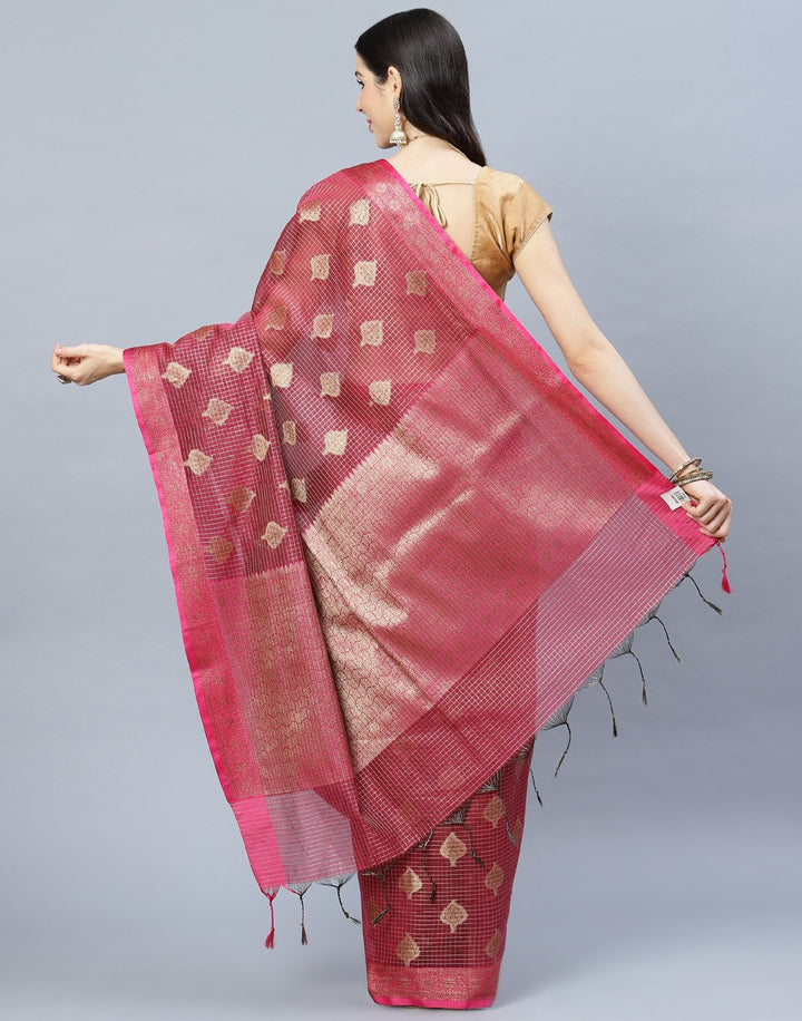Cotton Chanderi Saree
