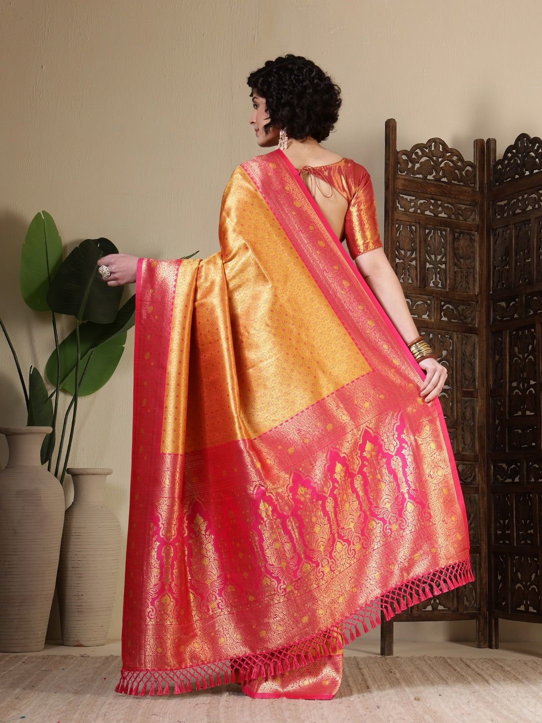 Woven Design Art Silk Saree