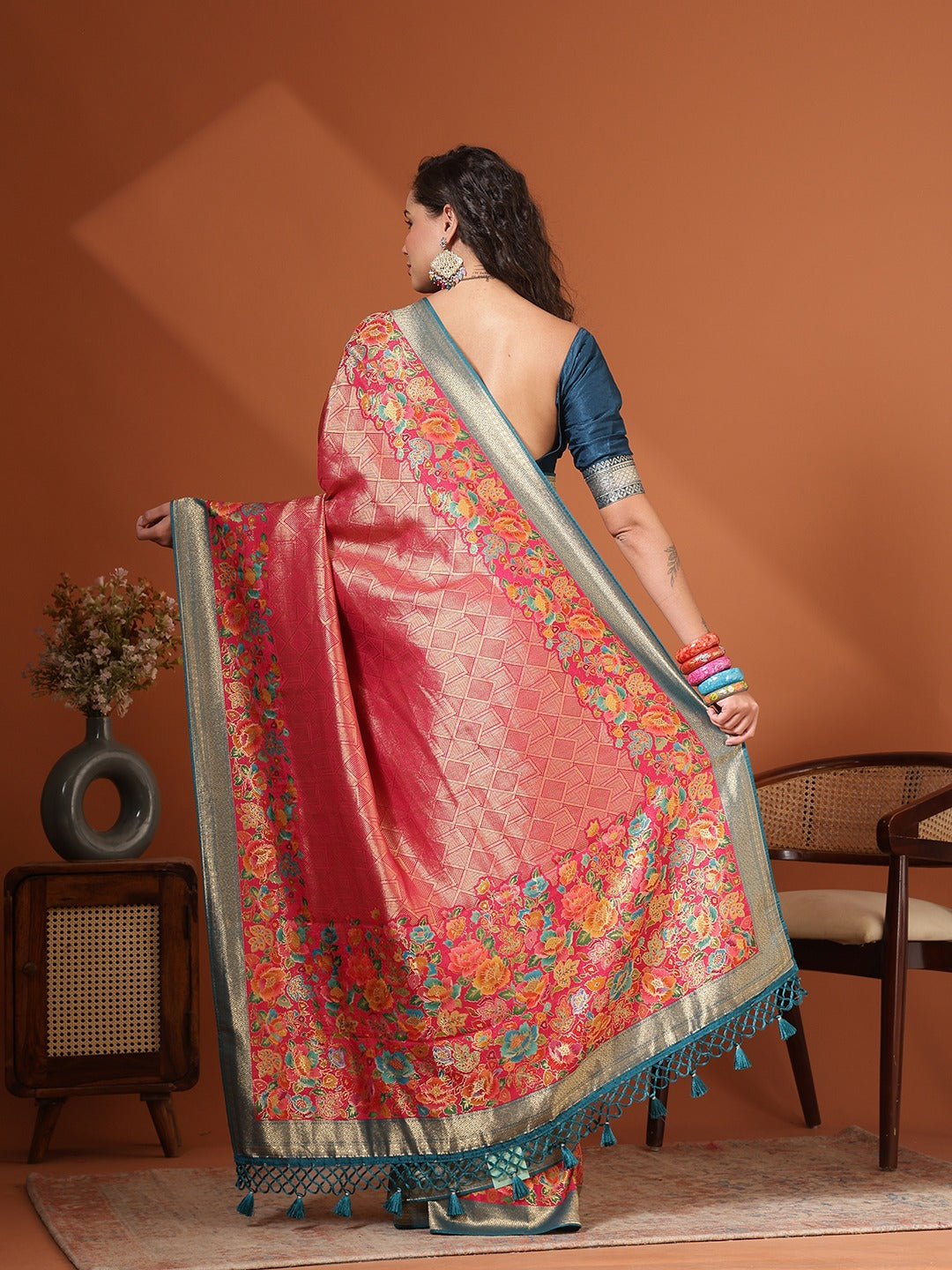 Woven Design Dola Silk Saree