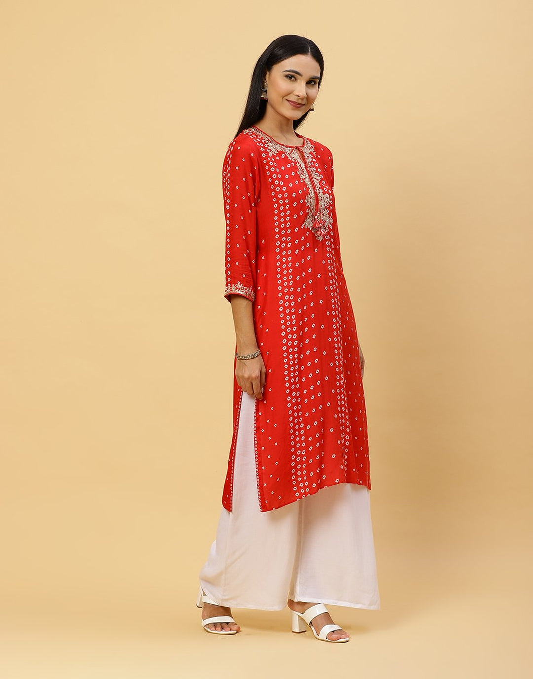 Printed Cotton Muslin Kurti
