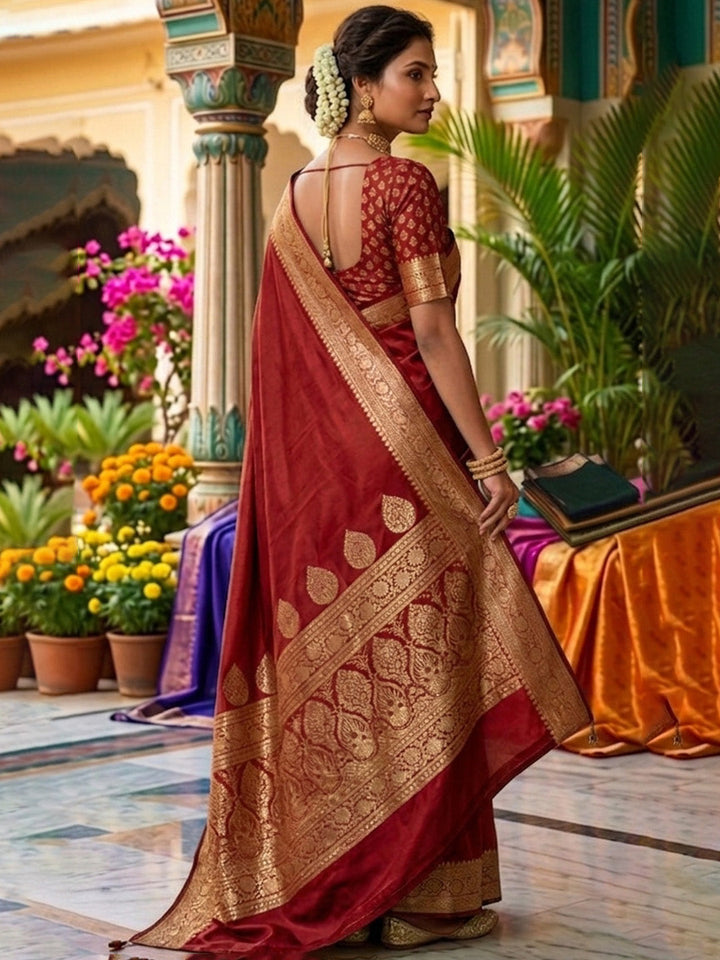 Woven Design Art Silk Saree