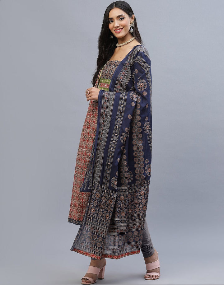 Chanderi Cotton Suit Set
